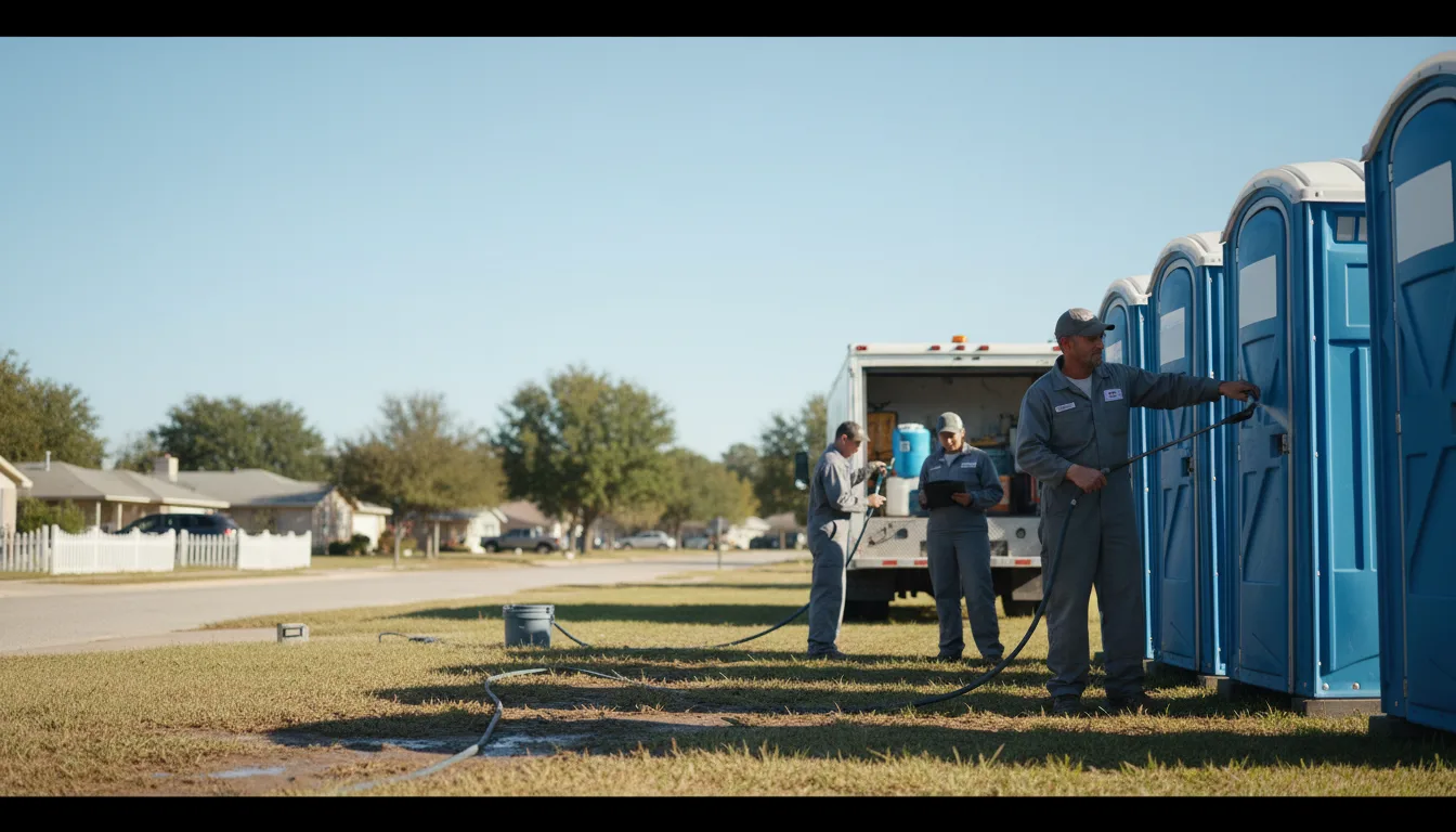 Long-Term Portable Toilet Rental in Phenix City, AL near me